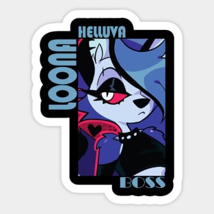 Helluva Boss Loona Sticker